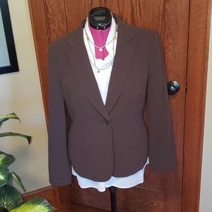 Brown blazer